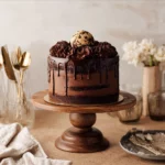 Chocolate Cookie Brownie Cake