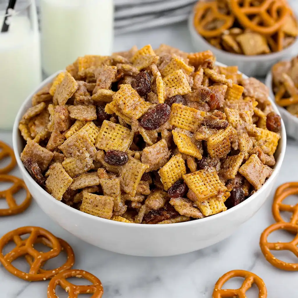 Churro Chex Mix: Amazing Sweet Snack Mix You’ll Crave 4 Churro Chex Mix