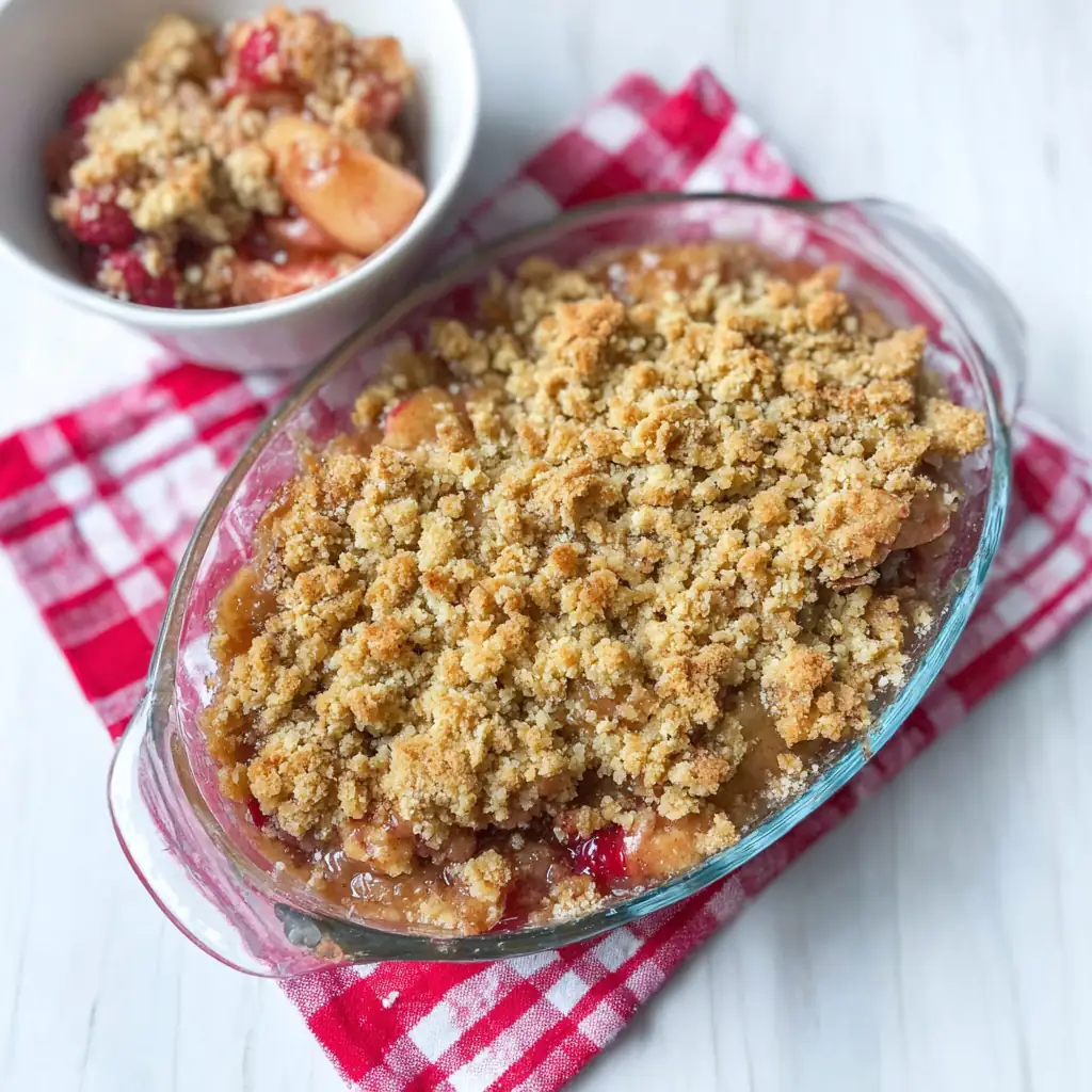 Classic Rhubarb Crisp