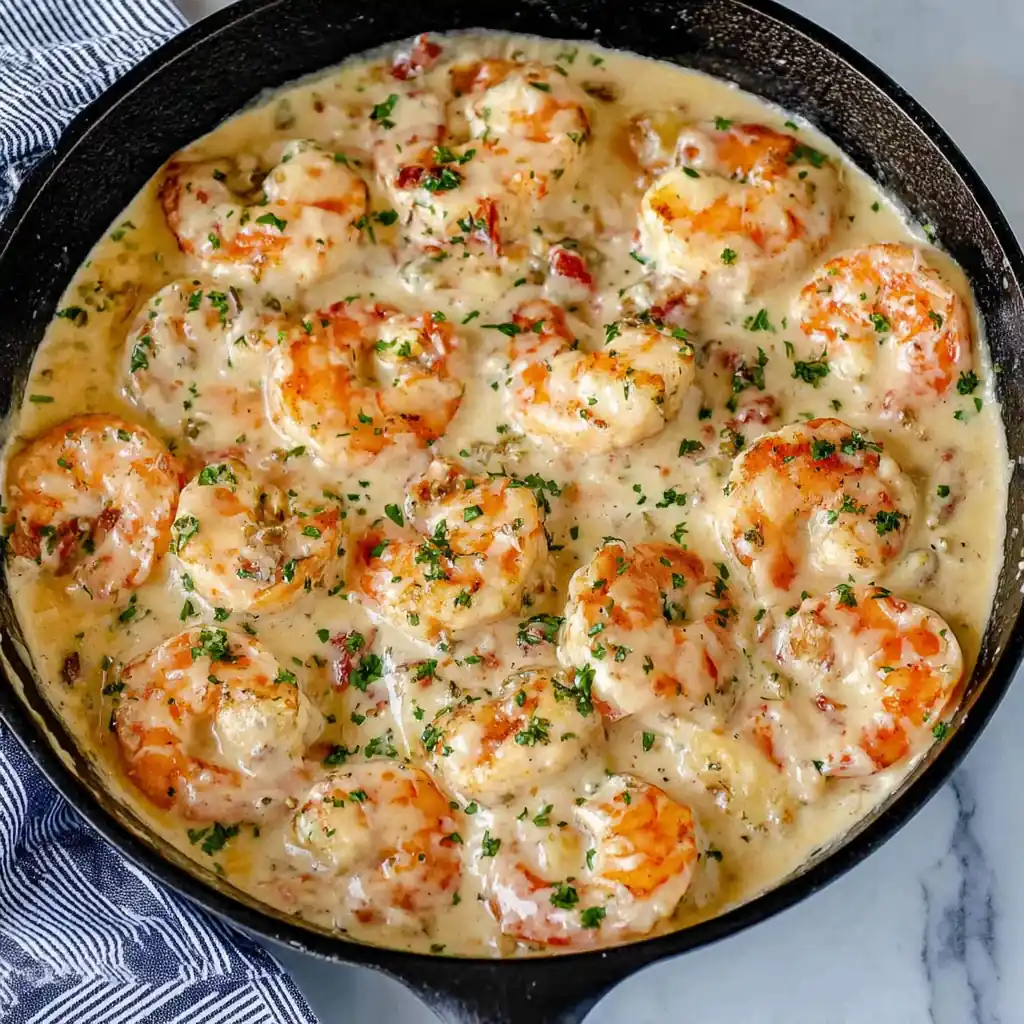Creamy Garlic Shrimp