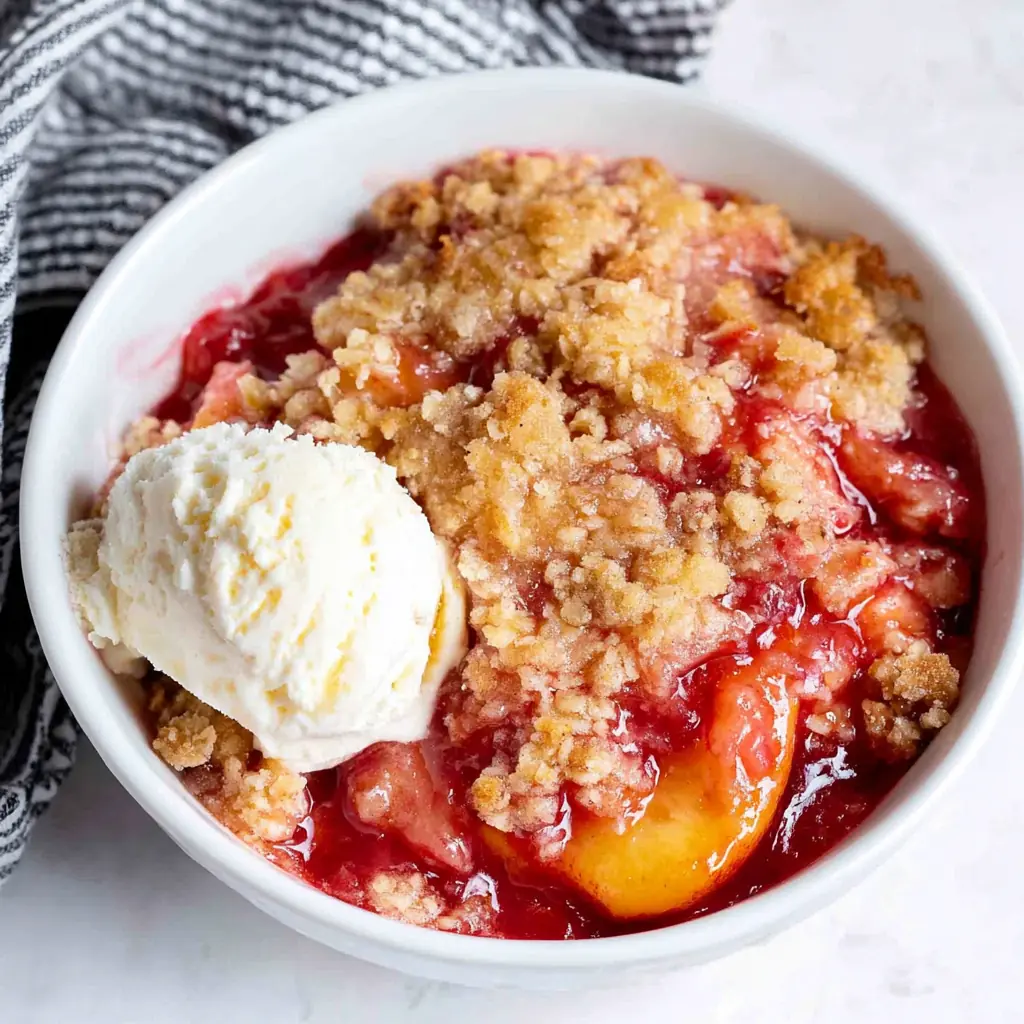 Easy Rhubarb Crisp – Simple and Delicious Spring Dessert 4 Easy Rhubarb Crisp