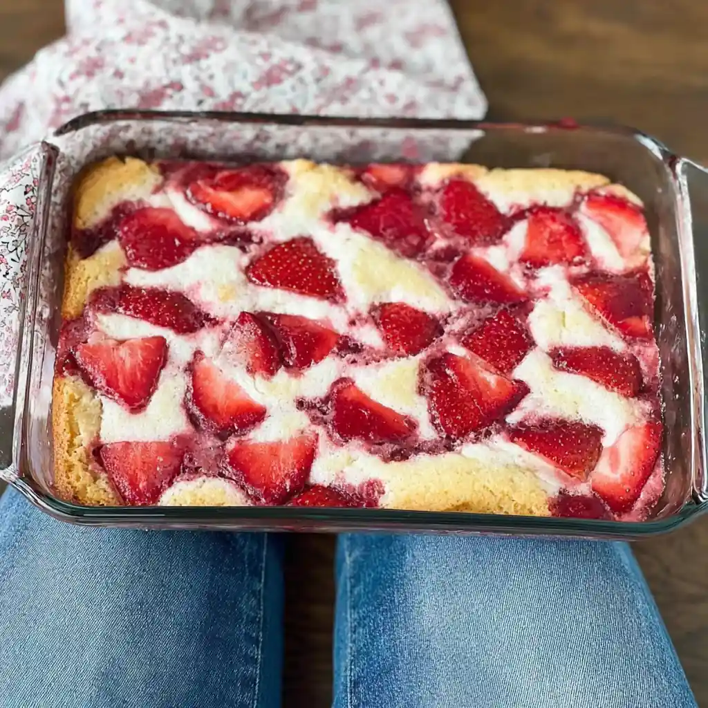 Gluten-Free Strawberry Cobbler