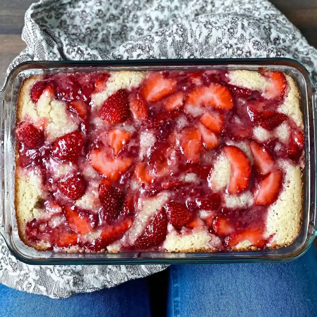 Gluten-Free Strawberry Cobbler