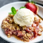 Grandma's Rhubarb Crisp