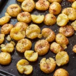 Griddle Smashed Potatoes