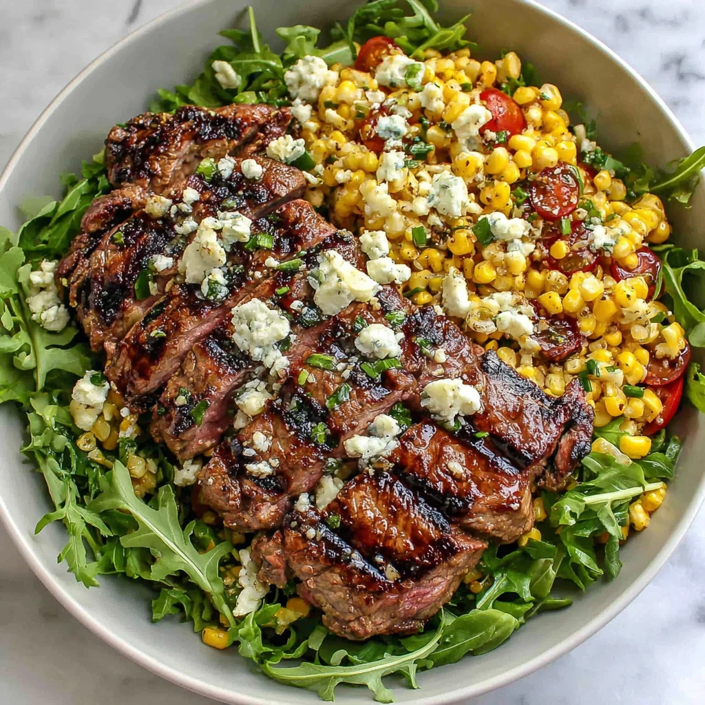 Grilled Balsamic Steak Salad