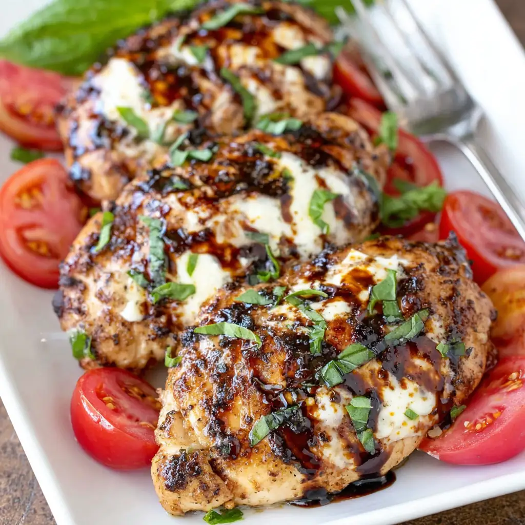 Grilled Chicken Caprese