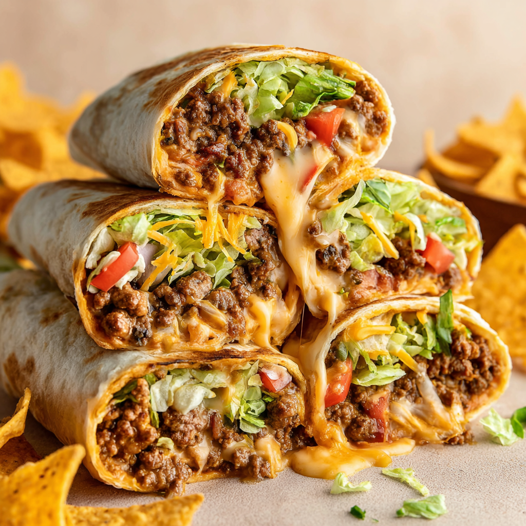 Homemade Crunchwrap – Easy Taco Bell Copycat Recipe 4 Homemade Crunchwrap