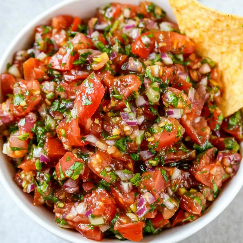 Homemade Pico de Gallo