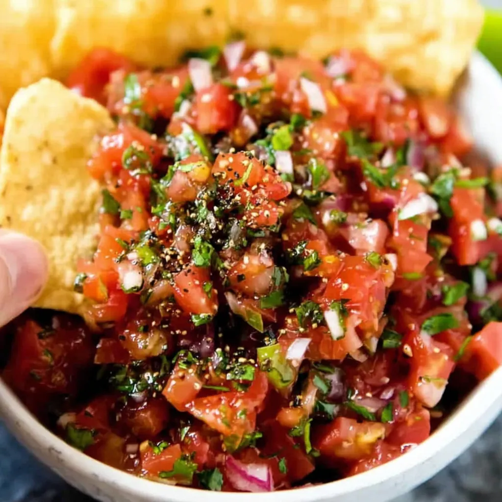 Homemade Pico de Gallo: Easy Fresh Salsa Recipe for Chips 4 Homemade Pico de Gallo