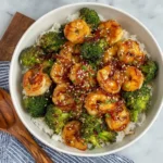 Honey Garlic Shrimp Bowls