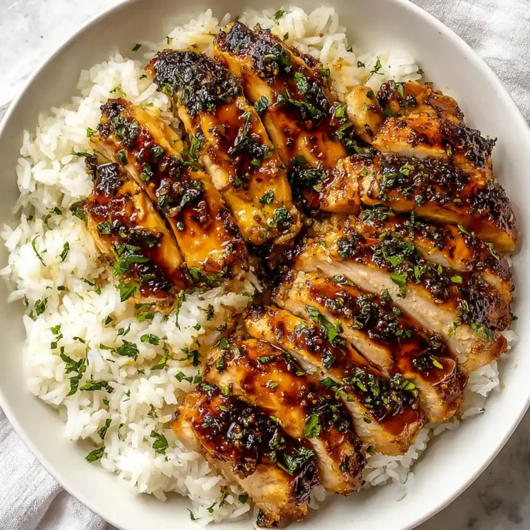 Honey garlic chicken breasts