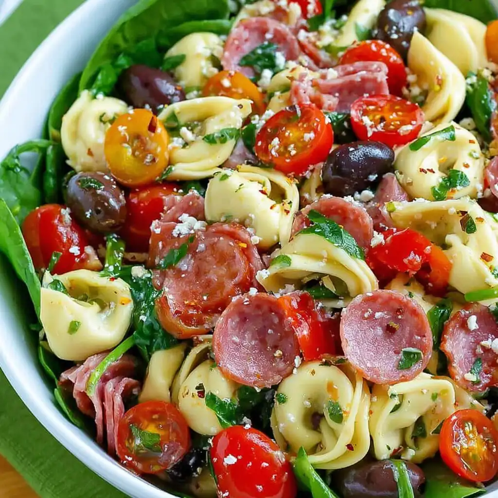 Italian Tortellini Pasta Salad – Amazing & Easy Picnic Favorite 6 Italian Tortellini Pasta Salad