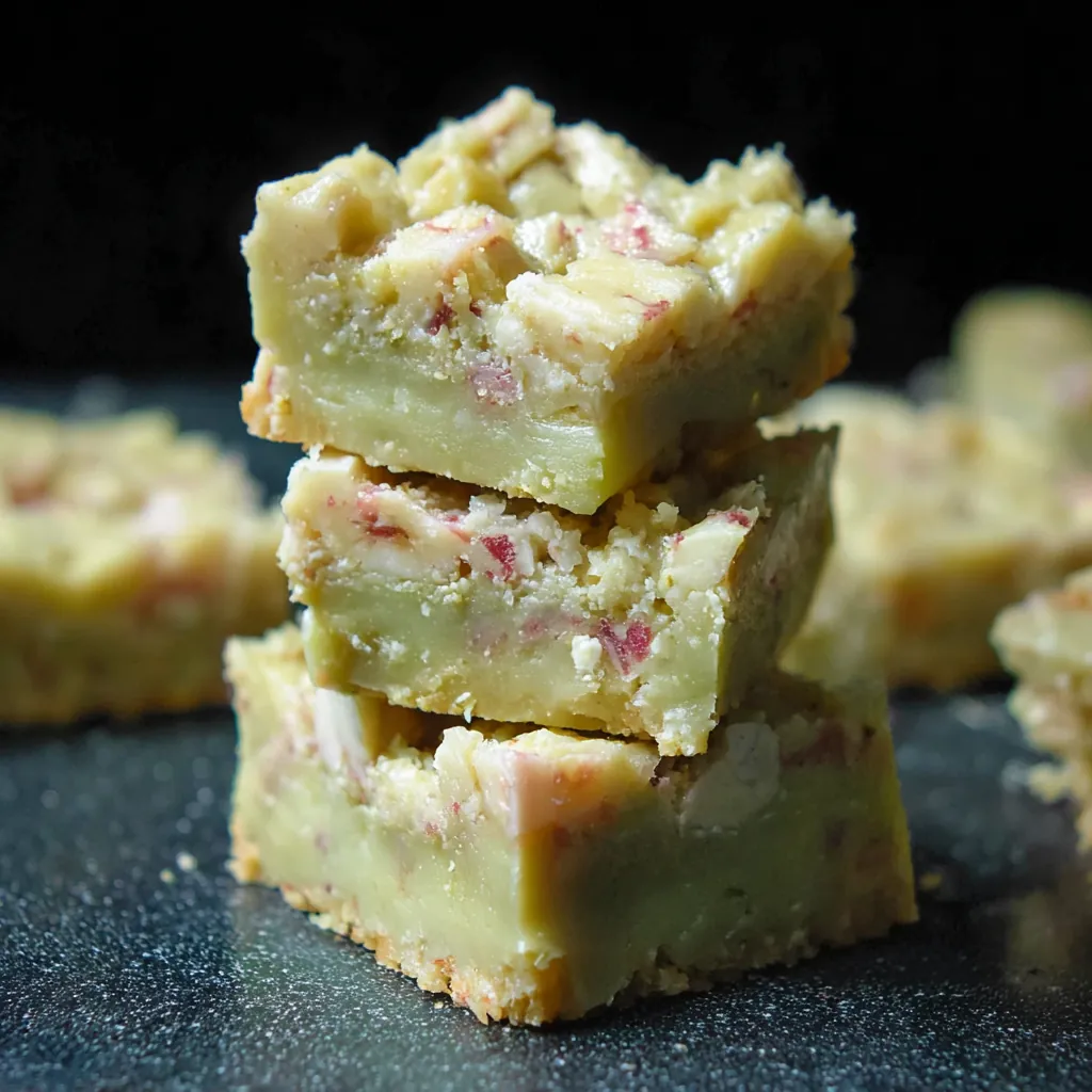 Lemon Rhubarb Bars