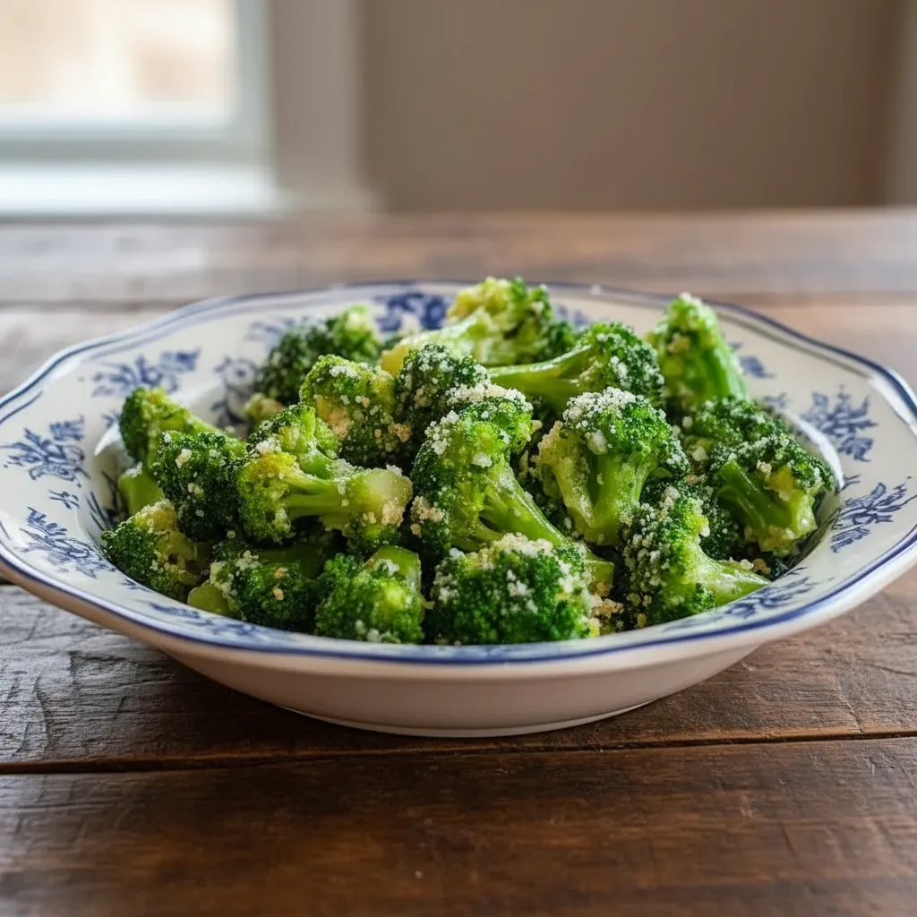 Longhorn garlic parmesan broccoli