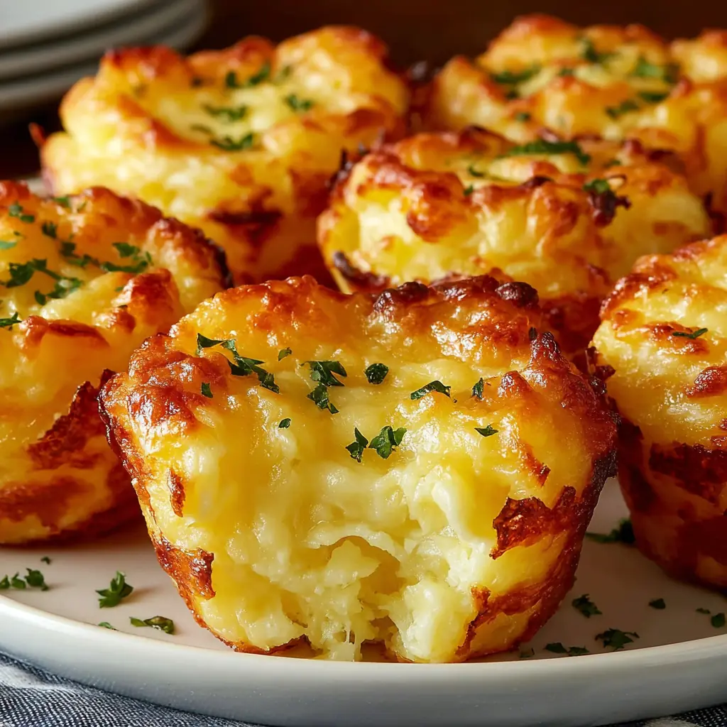 Mashed potato cheese puffs