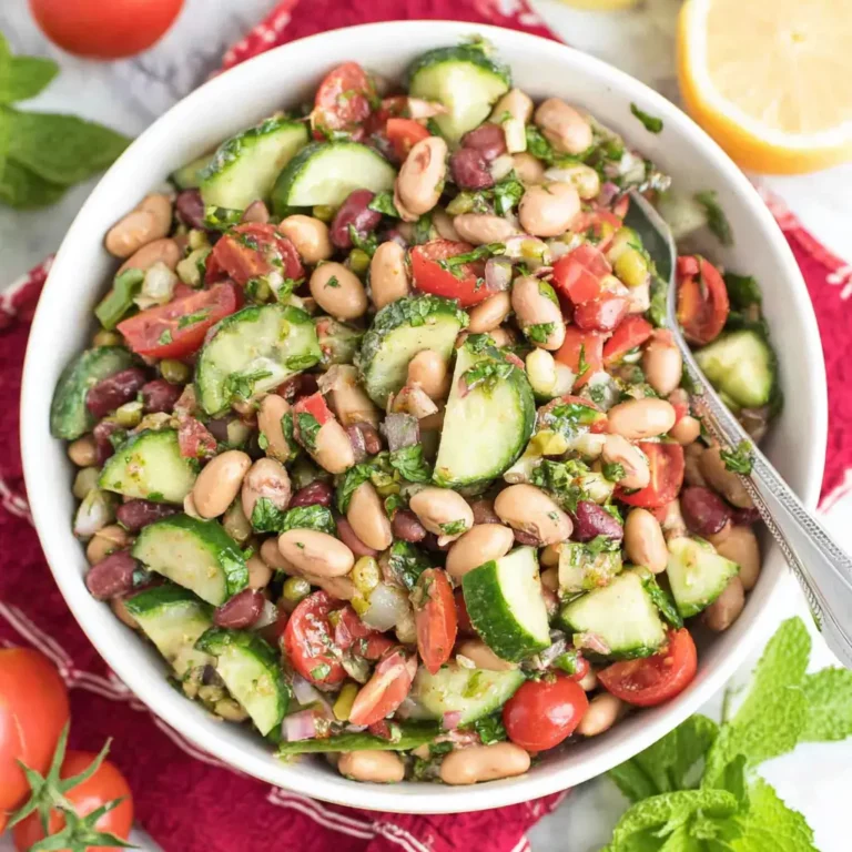 Mediterranean Bean Salad