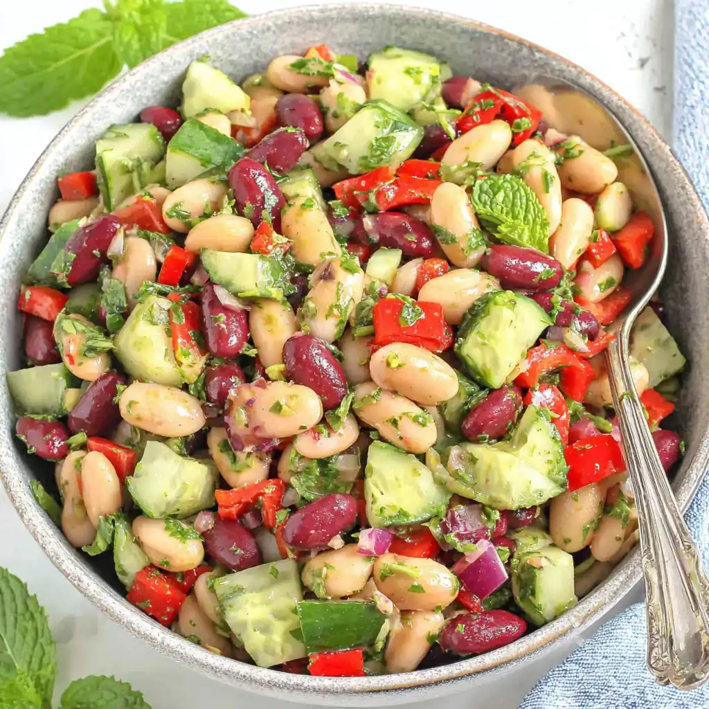 Mediterranean Bean Salad