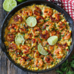 Mexican Street Corn and Shrimp