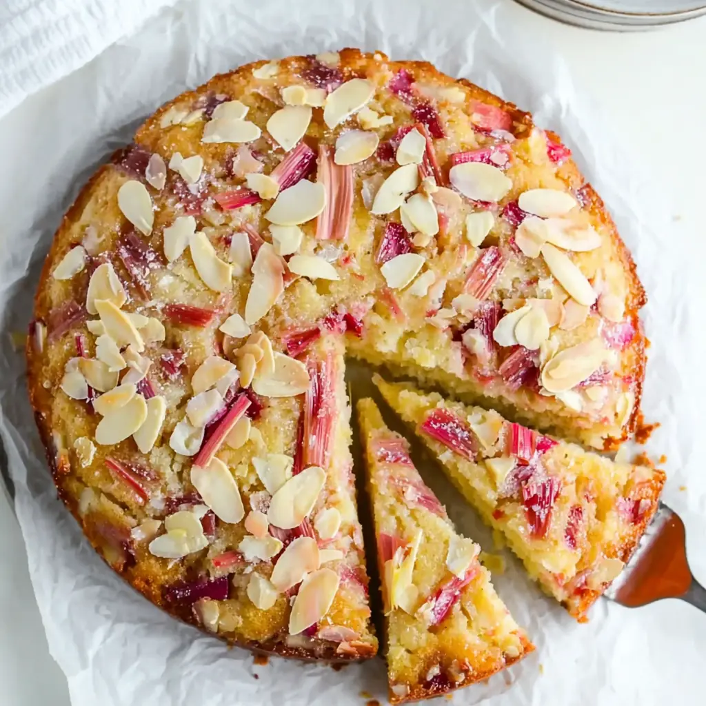 Norwegian Rhubarb Almond Cake – A Simple and Delicious Spring Treat 4 Norwegian Rhubarb Almond Cake