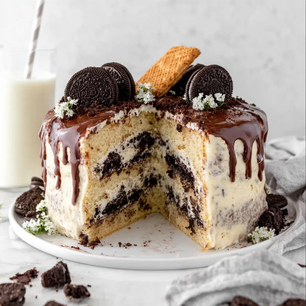 Oreo Cake Recipe: Amazing Cookies and Cream Cake You’ll Love 4 Oreo Cake