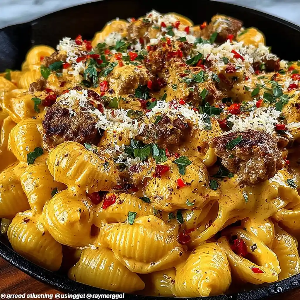 Paprika Steak Shells: A Simple Hearty Pasta Dish for Busy Nights 4 Paprika steak shells
