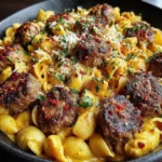 Paprika steak shells