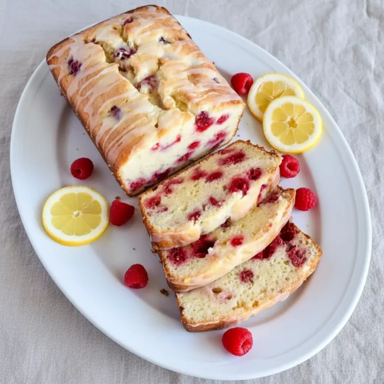 Raspberry Lemon Loaf