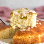 Rhubarb Custard Cake