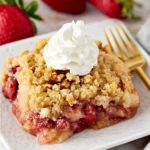 Rhubarb Dump Cake
