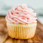 Rhubarb Honey Cupcakes