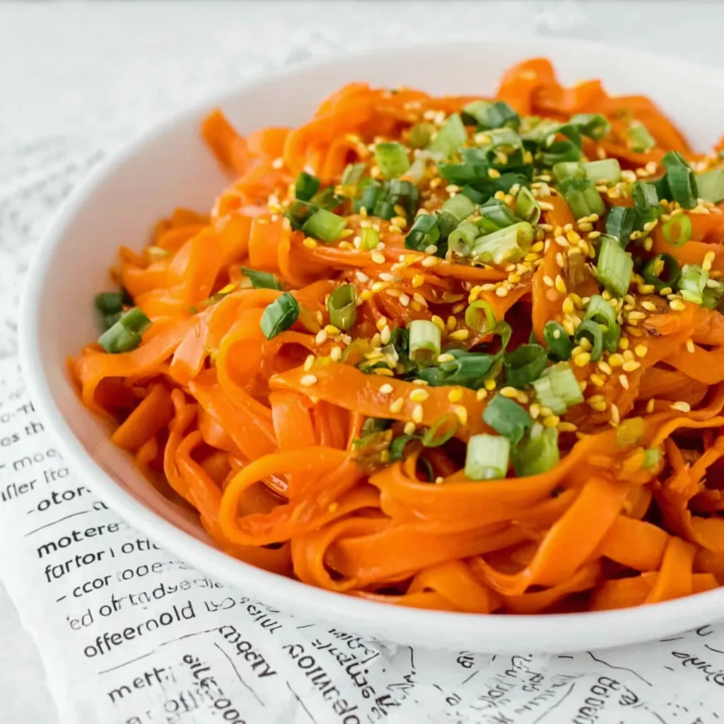 Ribboned Carrot Salad – Quick, Fresh, and Crunchy Favorite 4 Ribboned Carrot Salad