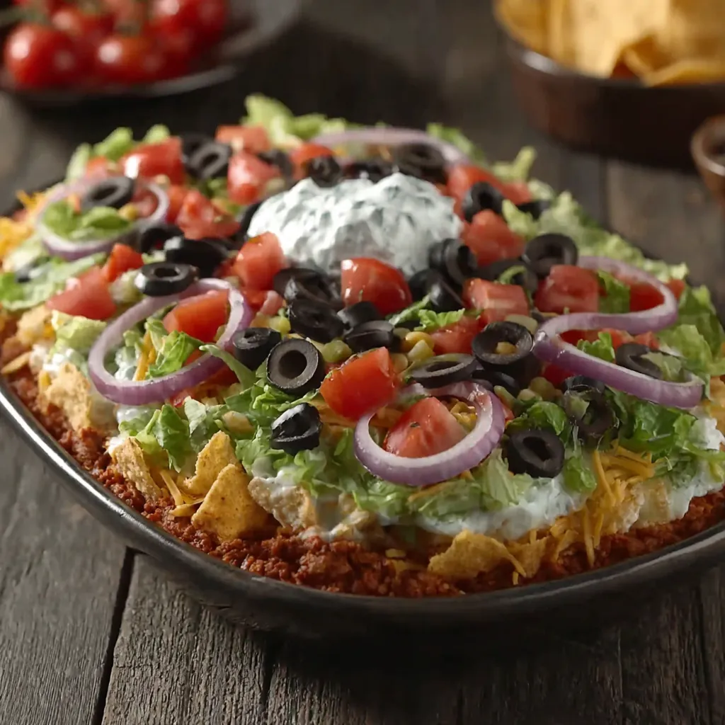 Seven-Layer Bean Dip: Ultimate Easy Party Appetizer Recipe 4 Seven-Layer Bean Dip