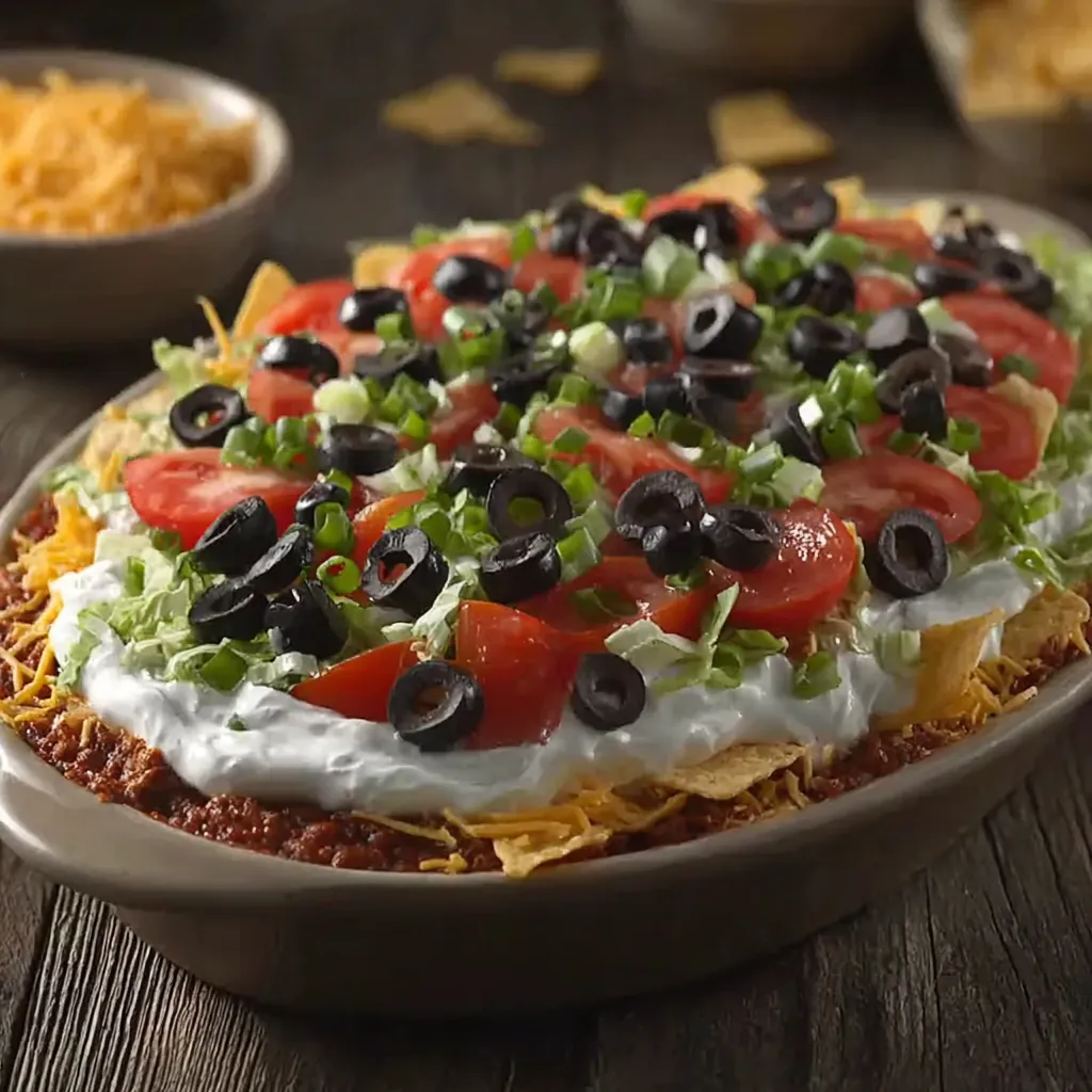 Seven-Layer Bean Dip