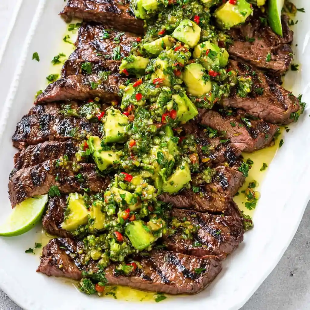 Skirt Steak with Chimichurri