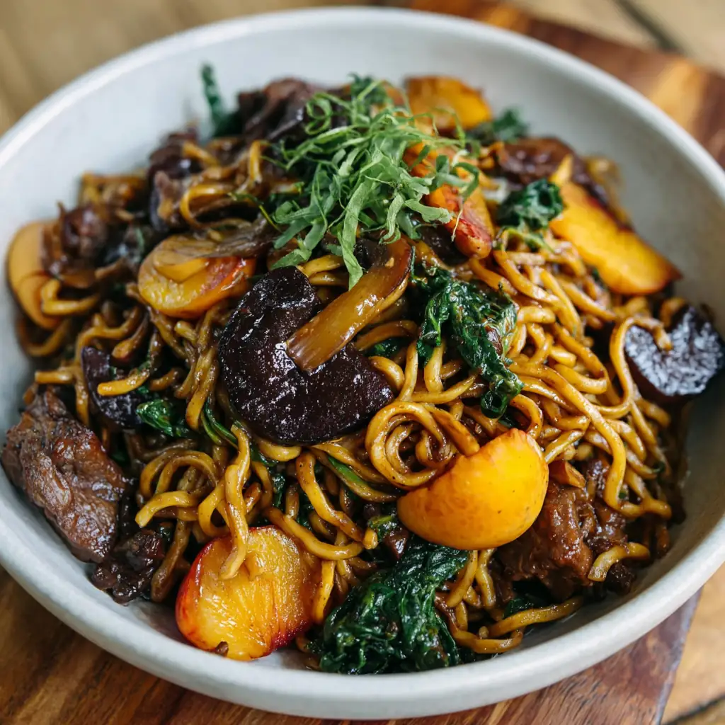 Steak Udon – Simple Blackstone Hibachi Style Noodles Recipe 4 Steak Udon