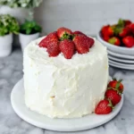 Strawberry Cream Cake