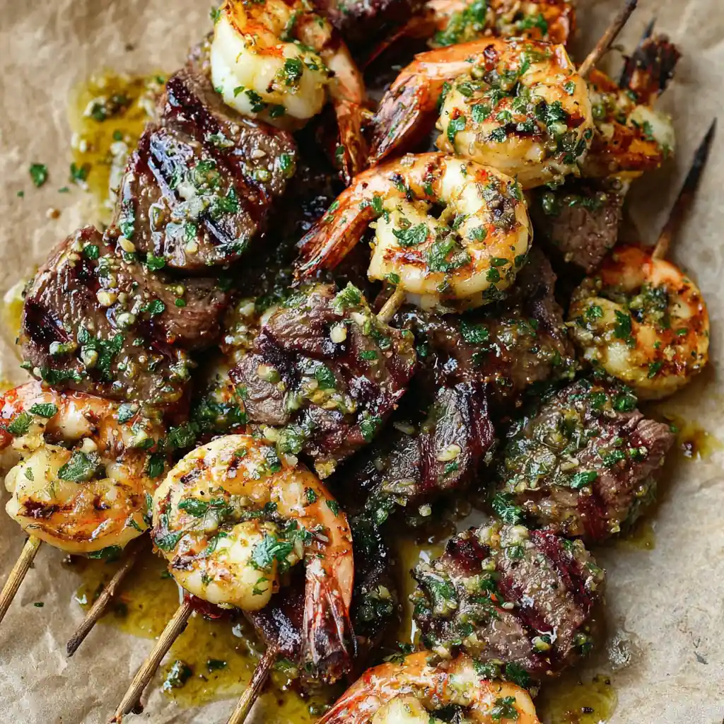 Surf and Turf Kebabs
