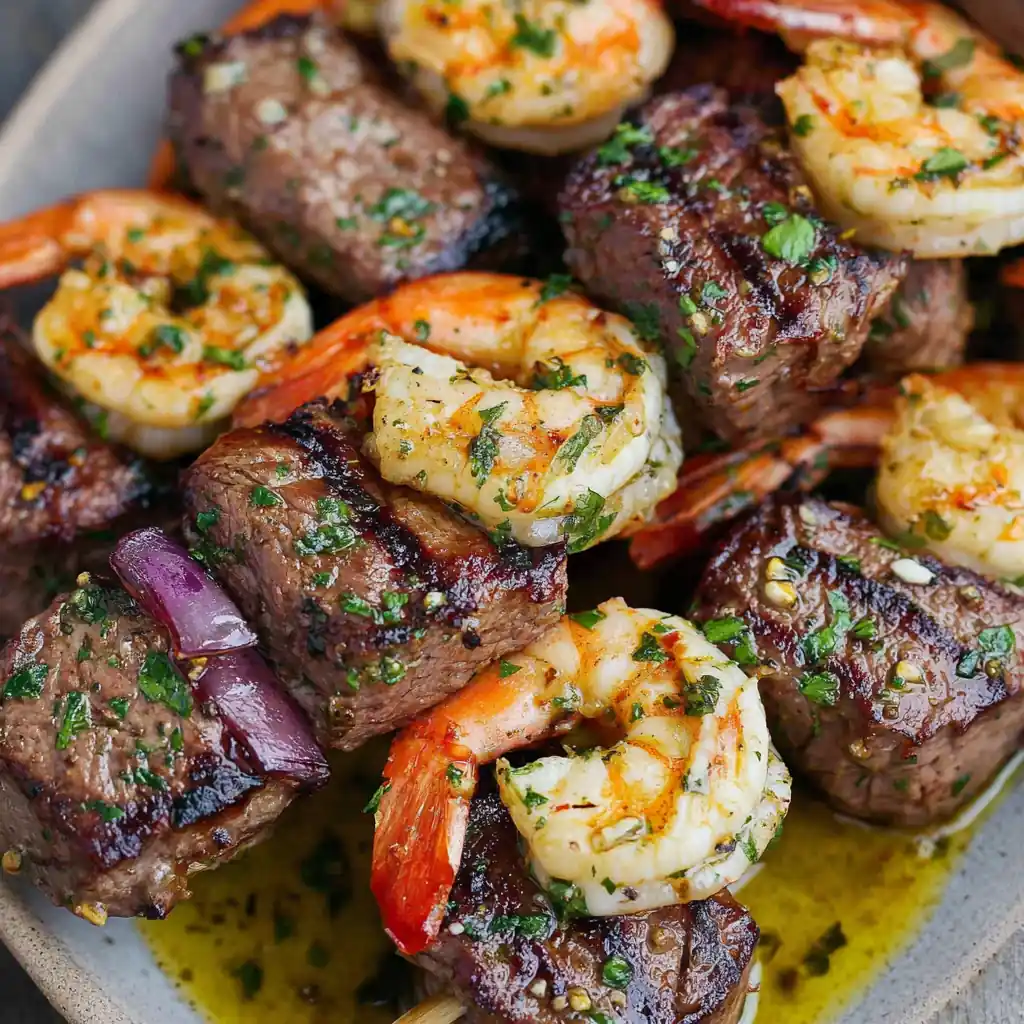 Surf and Turf Kebabs