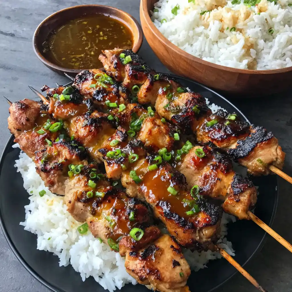 Teriyaki Chicken Skewers