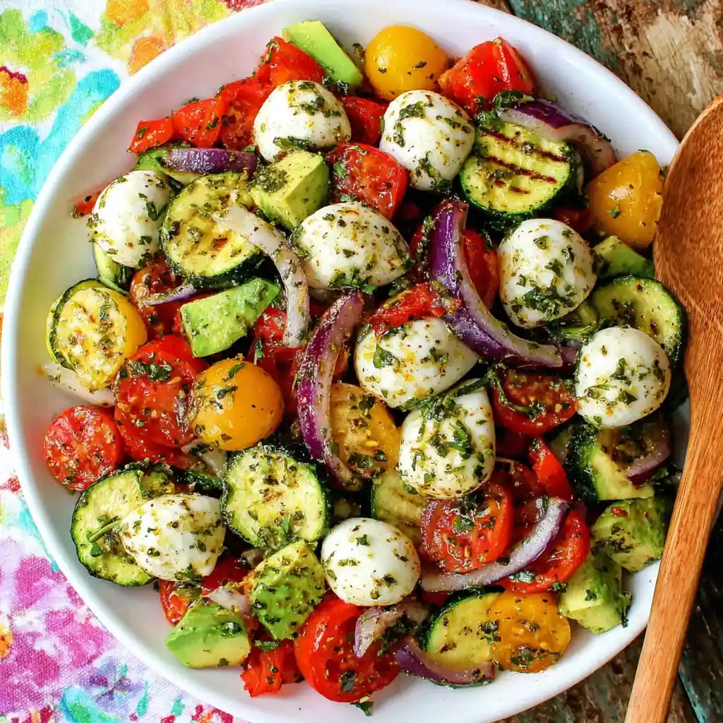 Tomato Cucumber Avocado Salad – Fresh and Easy Summer Recipe 4 Tomato Cucumber Avocado Salad