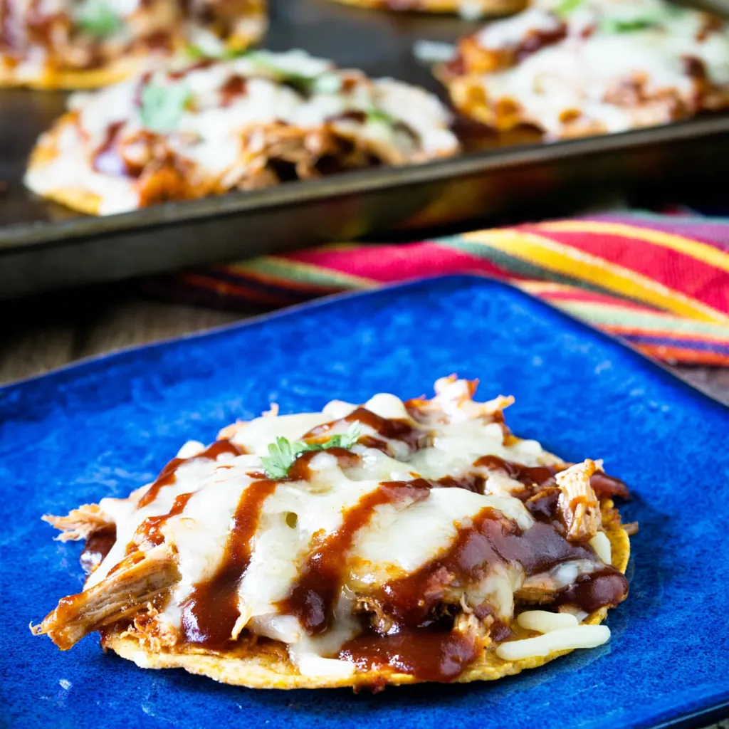 BBQ Chicken Tostadas – Quick and Easy 20-Minute Dinner Recipe 4 BBQ Chicken Tostadas