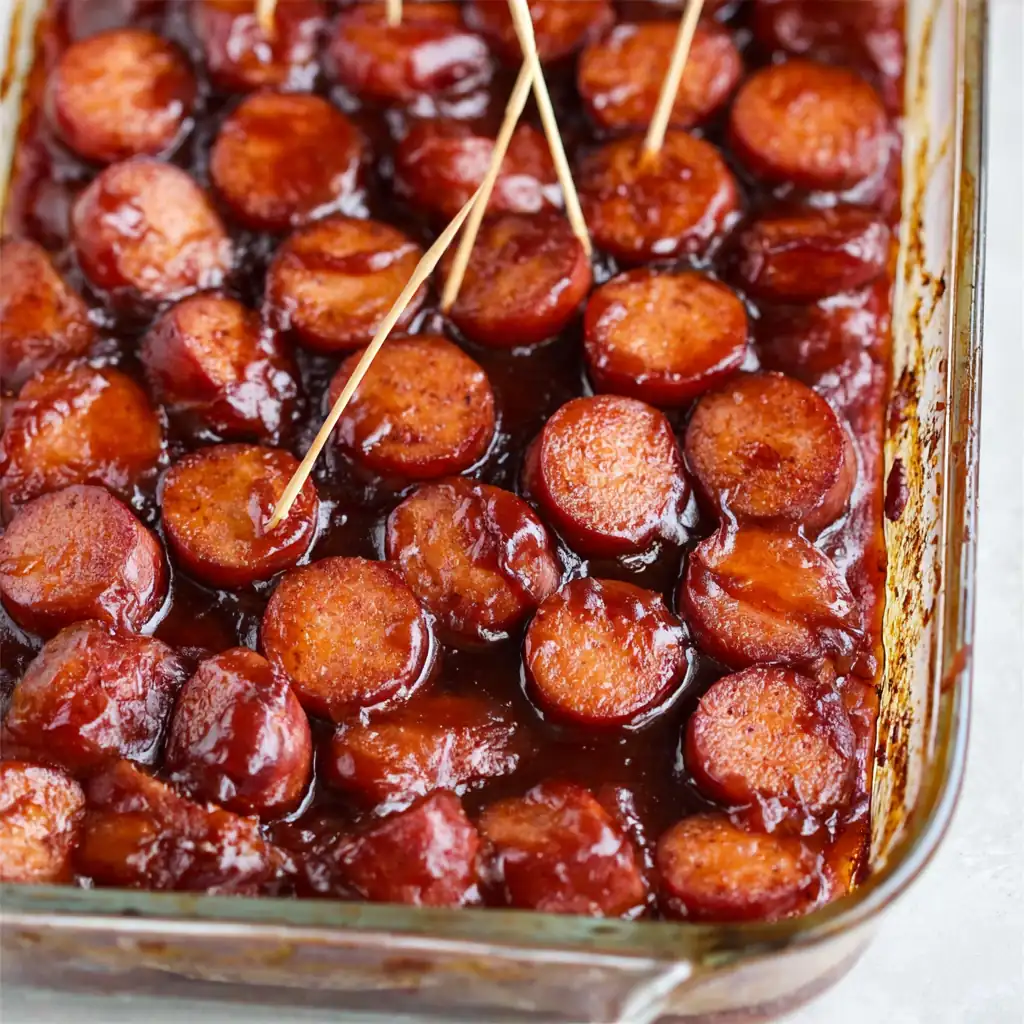 BBQ Sausage Bites