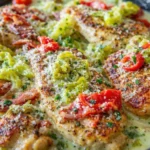 Banana Pepper Chicken Skillet