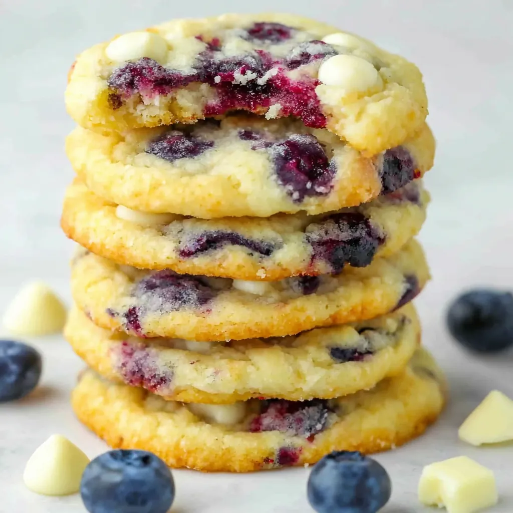 Blueberry Cheesecake Cookies