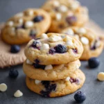 Blueberry White Chocolate Chip Cookies