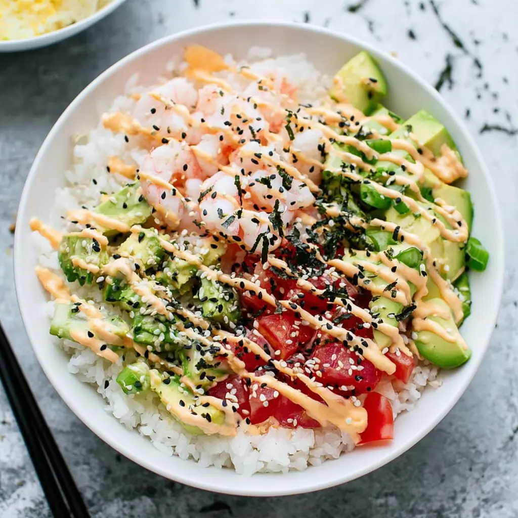 California Roll Sushi Bowls