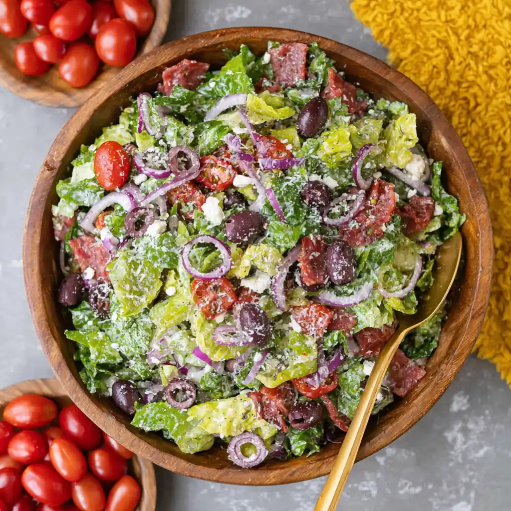 Classic Italian Salad – Fresh, Bold, and Easy Crowd Favorite 4 Classic Italian Salad