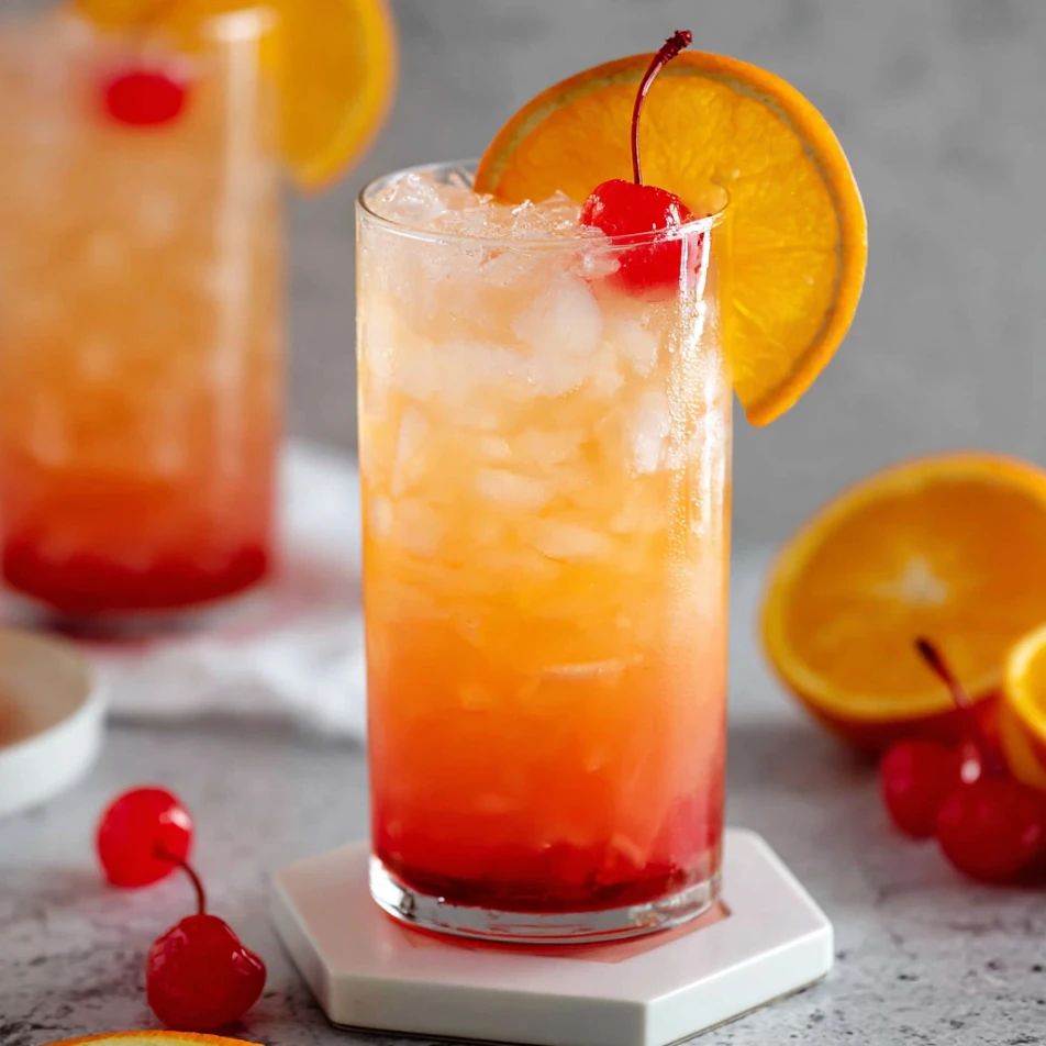 Cranberry Sunrise Mocktail – Amazing Refreshing Non-Alcoholic Drink 4 Cranberry Sunrise Mocktail