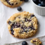 Crumbl Blueberry Muffin Cookies